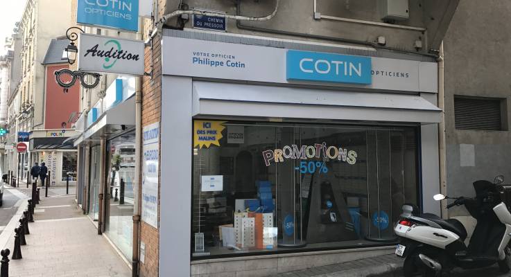 La devanture avant travaux