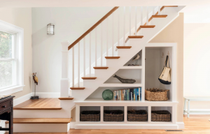 Optimiser l'espace sous l'escalier