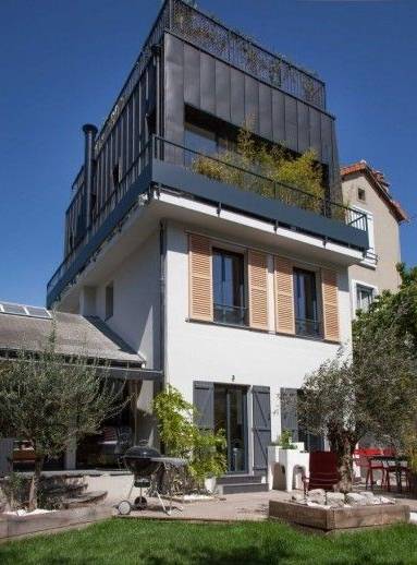 Surélévation de maison en acier Haguenau