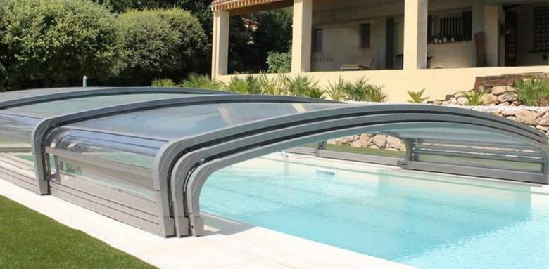 Toit de piscine sur Biarritz
