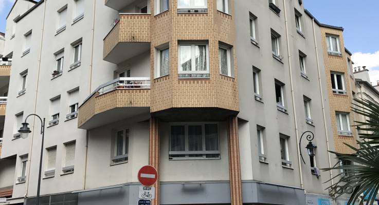 L'extérieur du magasin après travaux
