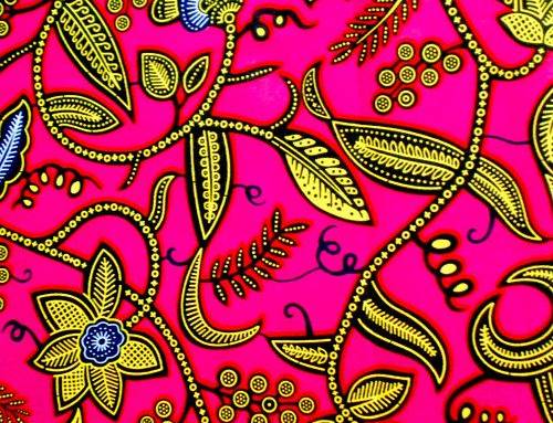 Motifs tissus wax