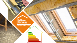 Isolation en toiture - sarking, rampant, soufflage- charpentier 73, couvreur 73, ITE 73, maçon 73