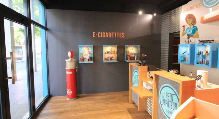 Rénovation et aménagement d'une agence de e-cigarette au Mans (72000)
