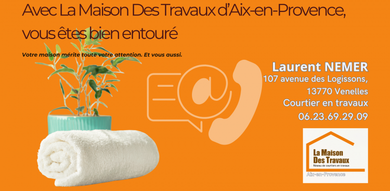 Contactez Laurent Nemer, courtier en travaux La Maison Des Travaux à Aix-en-Provence, pour rénover votre salle de bains 