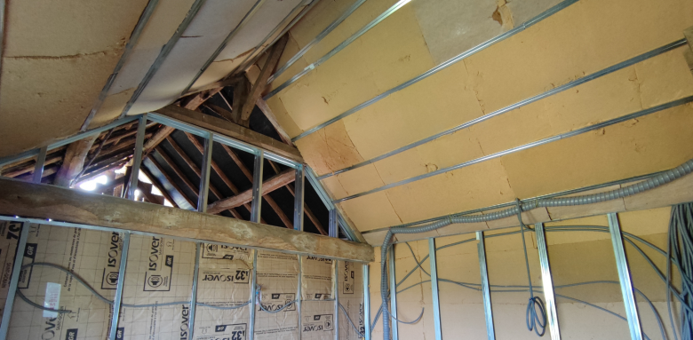 isolation d'une toiture dans le pays voironnais