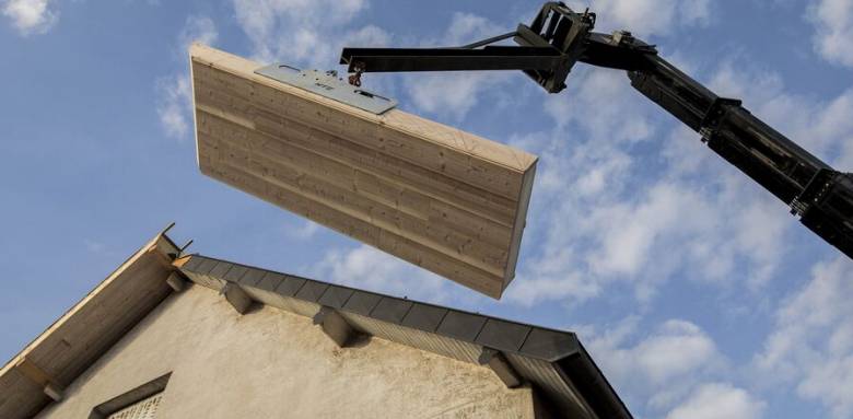 Isolation thermique extérieure - ITE de toiture par technique du caisson chevronné - Le Raincy 93