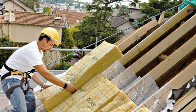 Isolation thermique extérieure - ITE de toiture par système Integra Reno -Le Raincy 93