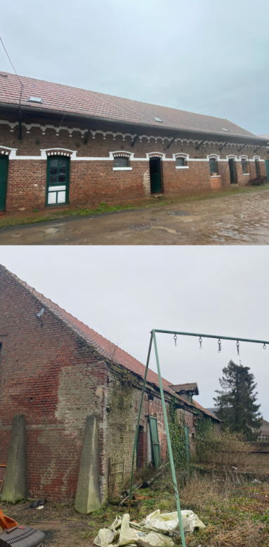 Ferme 1 : Changement de destination de remises agricole en logements locatifs