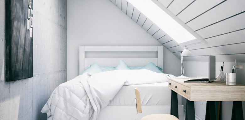 Conseils pour aménager une petite chambre mansardée Haguenau