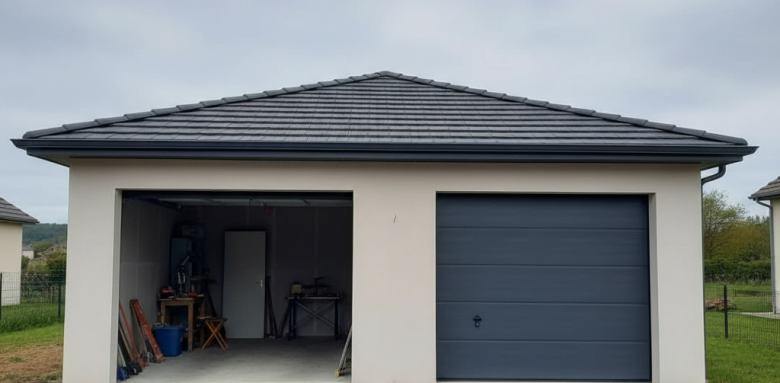 construction d'un garage