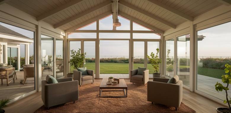 Véranda à Deauville