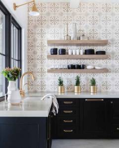 revêtement mural d'une cuisine