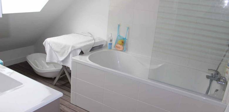 Combles aménagés en salle de bain - Nantes 44