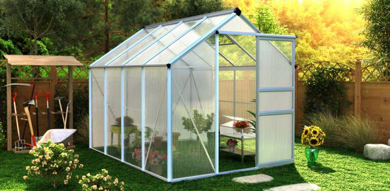 Serre de jardin en PVC