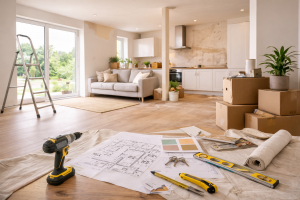 Espace en rénovation pour premier propriétaire