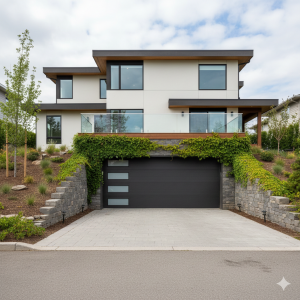 Gérez les problèmes d'humidité d'un garage semi-enterré