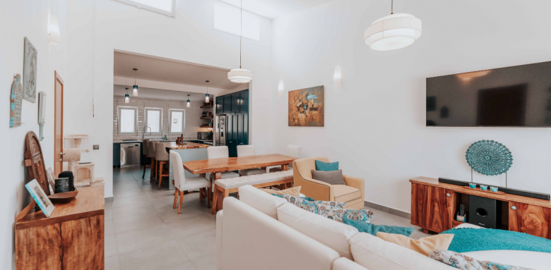 Aménagement du salon