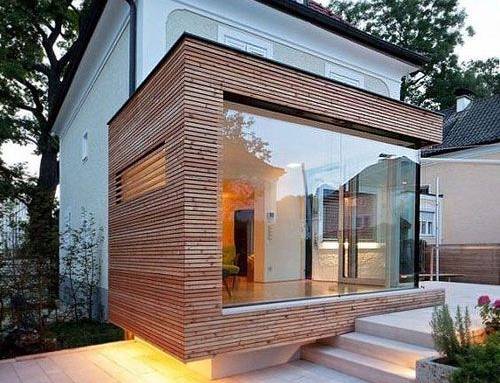 Extension en bois Dijon