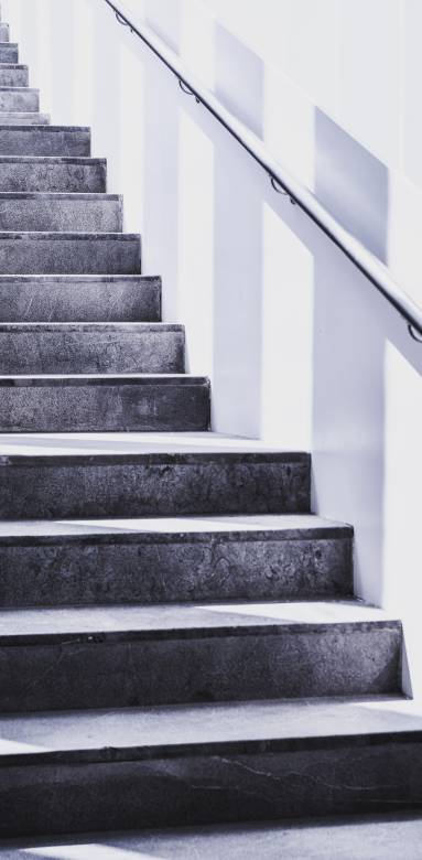 Rampe d'escalier