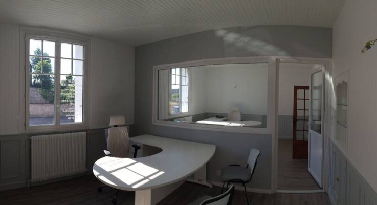 Rénovation complète de bureaux professionnels dans l’Aube après