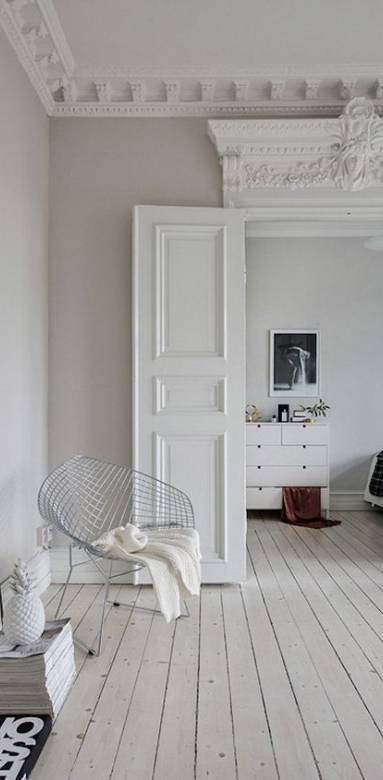 Moulures au plafond