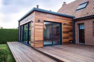 Créer une extension bois à Deauville