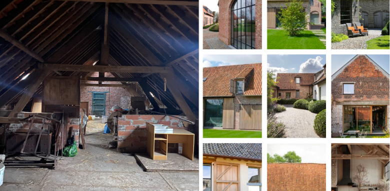 Ferme 1 : Existant et inspirations 