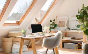 aménager les combles en bureau