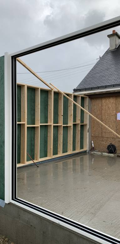 Ossature bois à Quiberon (56170) par La Maison des Travaux agence de Vannes