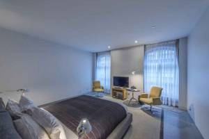 Réalisation de chambre d'hôtel moderne à Boulogne Billancourt