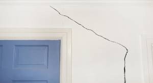 Fissure sur un mur porteur intérieur - Cholet 49
