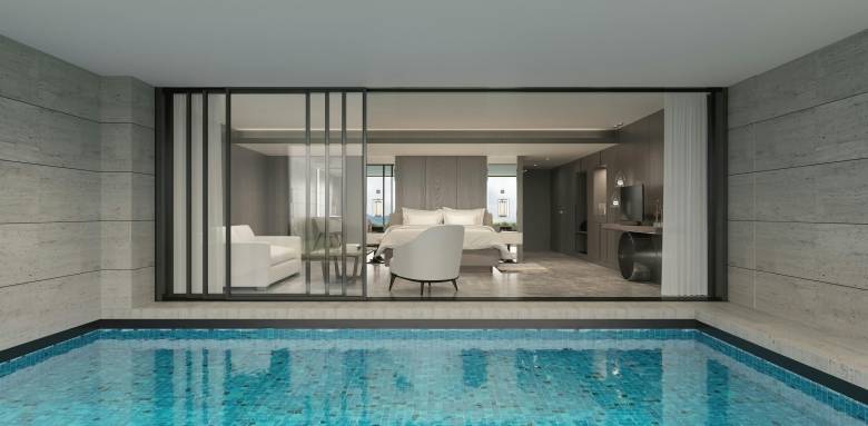 décoration d'intérieur muret