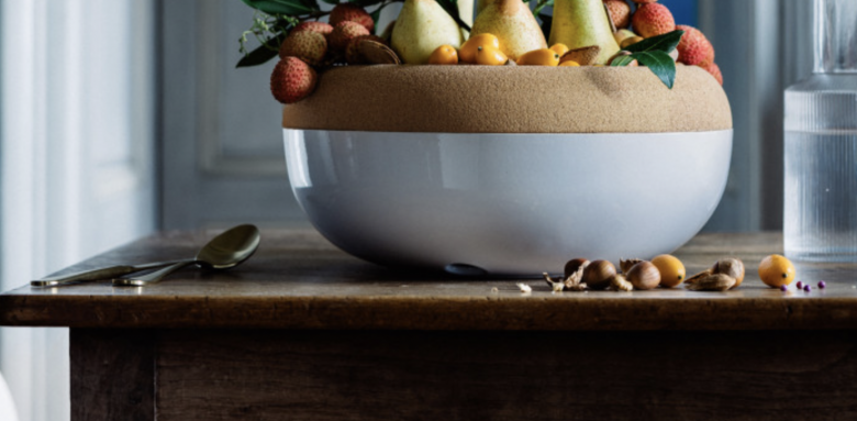 Plat en terre cuite, Emile Henry