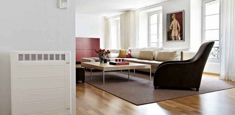 Radiateur salon intertie connecté Rothelec installé à Draveil