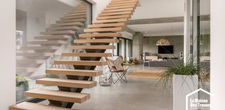 Escalier ouvert