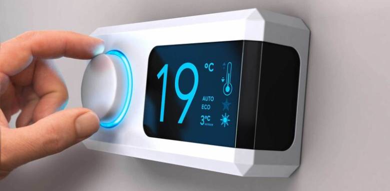 Thermostat d'ambiance intérieur programmable