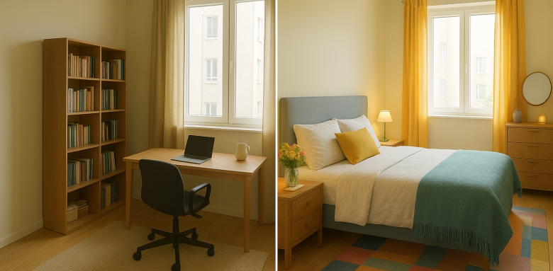 Transformer un bureau en chambre