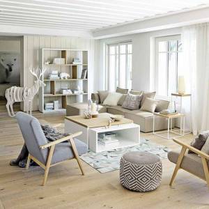 Esprit scandinave dans le salon