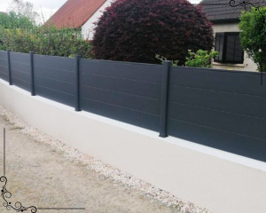 Mur de clôture