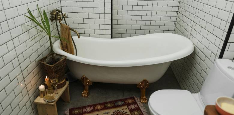 baignoire îlot