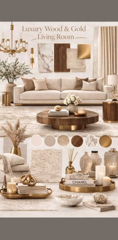 Salon Tons beige