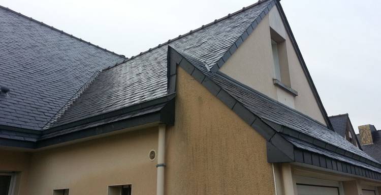 surélévation de toiture en zinc
