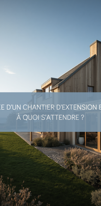 extension bois avant après Vannes Sarzeau Arzon