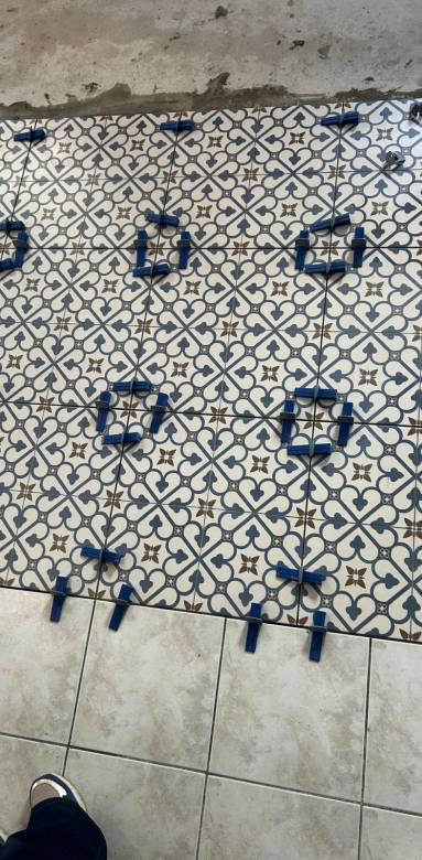 pose de carrelage