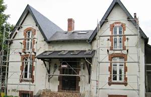 Rénovation d'une demeure de la région caennaise