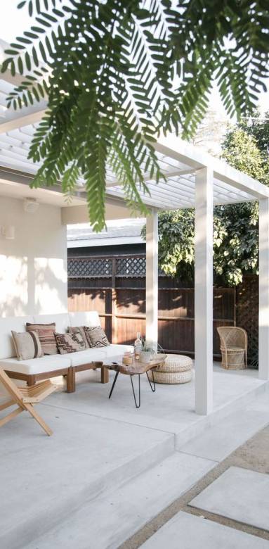 terrasse en béton