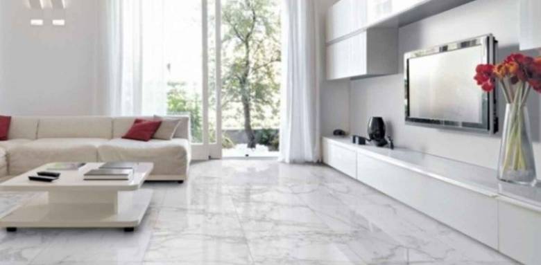 Revêtement de sol en marbre à Draveil