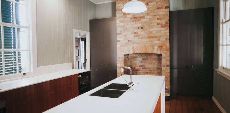 Une cuisine rénovée 