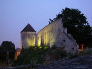 Rénovation du château à Caen